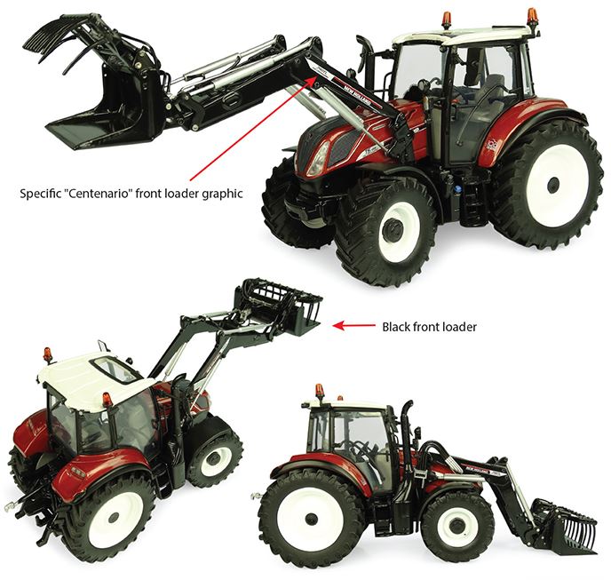New Holland T5.120 met Voorlader Centenario